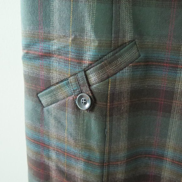 Pendleton Vintage Plaid Sleeveless Women’s Wool Dress - Picture 2 of 5